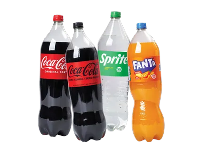 COCA-COLA / FANTA / SPRITE Gazuotas gaivusis gėrimas