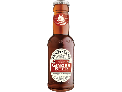 Gazuotas gaivusis gėrimas FENTIMANS Ginger Beer, 0,2l