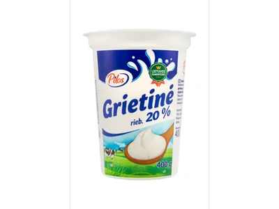 PILOS Grietinė, 20 %