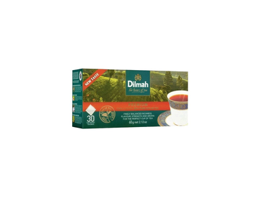 Juodoji arbata DILMAH PREMIUM be siūlo, 30 vnt., 60 g
