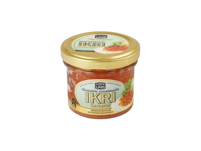 Dirbtiniai raudonieji ikrai SUDRABLINIS, 100 g