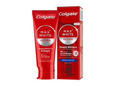 COLGATE MAX WHITE ULTRA DEEPLY WHITENS dantų pasta, 75 ml