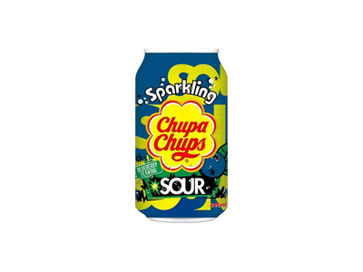 Gaivusis gėrimas CHUPA CHUPS SOUR (BLUEBERRY), 345 ml