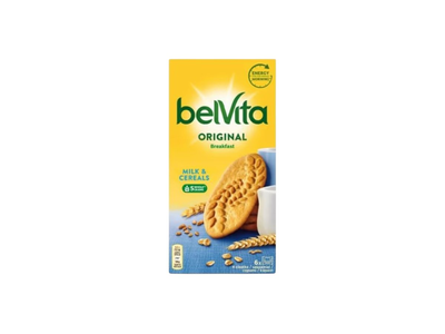 ** Belvita, 5 grūdų pieniški sausainiai, 300 g
