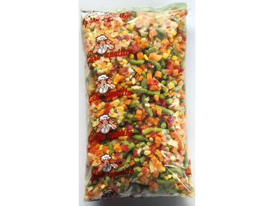 Daržovių mišinys Mexican, šaldytas, 2,5 kg, VET