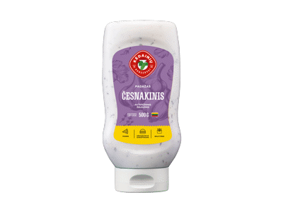 Česnakinis majonezinis KKF padažas, 40 % rieb., 500 ml