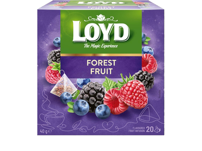 Miško uogų vaisinė arbata LOYD, 20 pak.