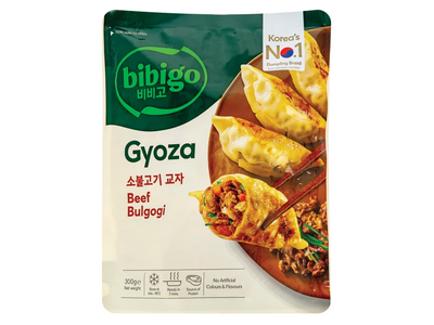 Greitai užšaldyti koldūnai su jautienos ir daržovių įdaru Bibigo, 300 g