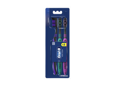 Dantų šepetėlis ORAL-B Dual Clean, Medium, 3 vnt.