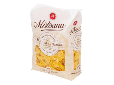 Makaronai LA MOLISANA FARFALLE RIGATE Nr. 66 (kaspinėliai), 500 g