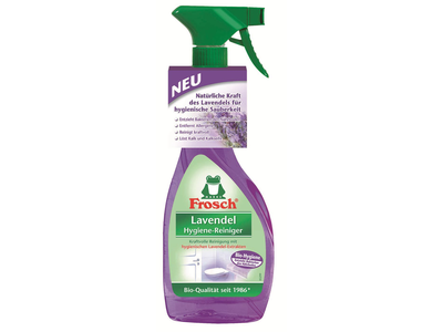 Vonių ir WC valiklis FROSCH, levandų kvapo, 500 ml