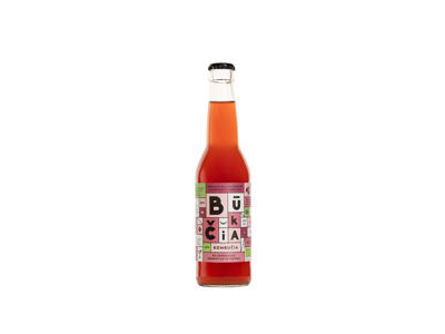 Ekologiška kombučia su juodaisiais serbentais ir hibisku BŪKČIA, 330 ml