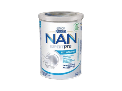 Pieno mišinys NESTLE NAN EXPERT LACTOSE FREE (0-12 mėn.), 400 g