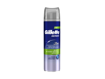 Skutimosi gelis GILLETTE Series Sensitive, 200ml