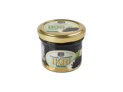 Dirbtiniai juodieji ikrai SUDRABLINIS, 100 g