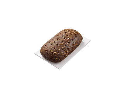 Ruginė veganiška duona su kanapių sėklomis, 400 g