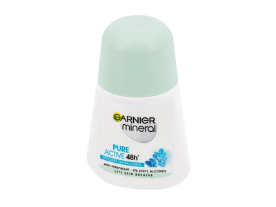 Moteriškas dezodorantas GARNIER DEO MINERAL PURE ACTIV, 50 ml