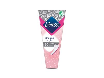 Higieniniai įklotai LIBRESSE STRING, 30vnt