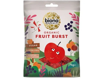 Ekologiški guminukai FRUIT BURST, 75 g