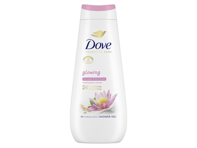Dušo želė DOVE GLOWING, 400 ml