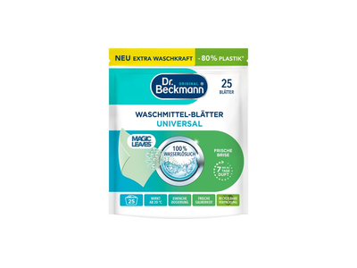 Dr. Beckmann skalbimo lapeliai Magic Leaves Universal, 25 vnt.