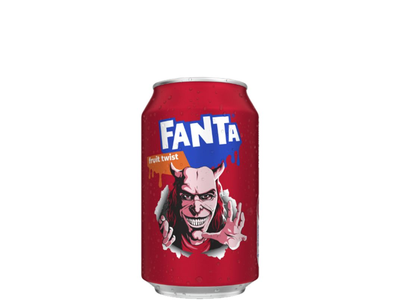 Fanta Fruit Twist Halloween Gaivusis gėrimas 0,33 l