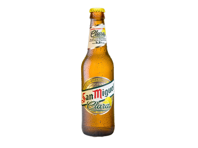 Alus SAN MIGUEL, Clara, 3,20&, 0,33 l, butelis, D