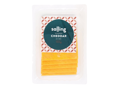 Čederio sūris riekelėmis SALLING, 100 g