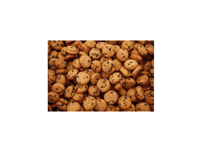 Sausainiai su šokolado gabaliukais, 2,5 kg