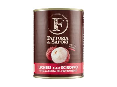 Ličiai FATTORIA dei SAPORI sirupe, 580 ml
