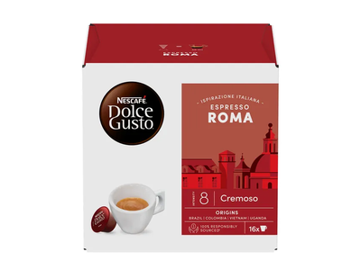 Kavos kapsulės NESCAFE DOLCE GUSTO ROMA, 16 vnt.