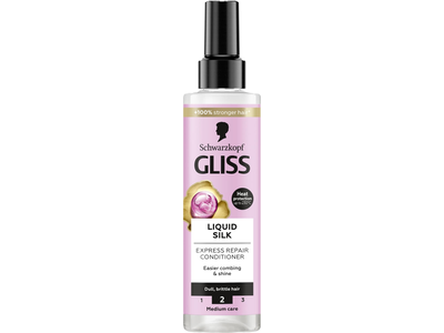Puršk. plaukų kond. GLISS LIQUID SILK, 200 ml