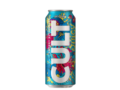 Energinis gėrimas CULT JUICY OCEAN, 500 ml