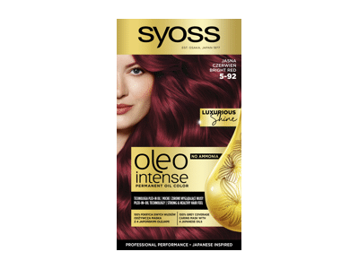 Dažomasis plaukų kremas SYOSS OLEO INTENSE, Nr. 5-92, 1 vnt.