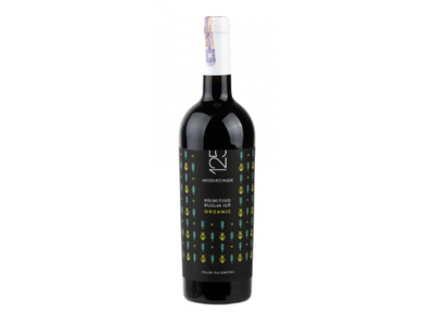 Ekologiškas vynas 125 Primitivo Puglia IGP BIO Organic, raudonas, pusiau sausas, 12,5%,0.75l, LT-EKO