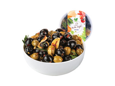 Marinuotos alyvuogės su medumi ir Provanso žolelėmis, 1 kg