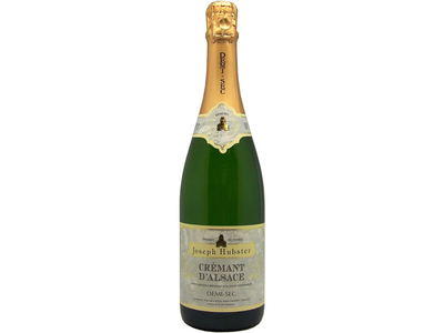 Putojantis vynas HUBSTER, Cremant d'Alsace Demi Sec, baltas, 11,5%, 0,75l