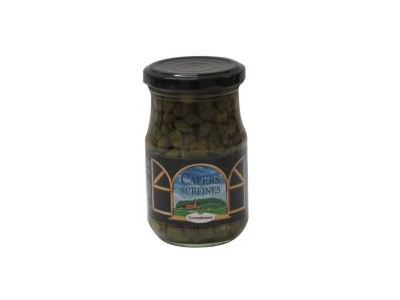 Konservuoti kaparėliai Surfines GREENHOUSE, 200g/120g