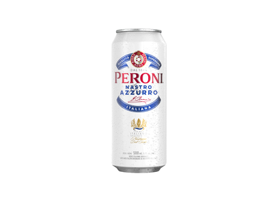 Alus PERONI NASTRO AZZURO, 5 %, 0,5 l