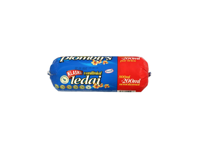 ❄️ Vanilinis plombyras KLASIKA, 1 l