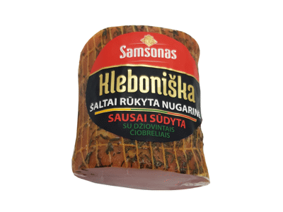 Š. r. sauso sūd. KLEBONIŠKA nugarinė su čiobreliais, a. r., 1 kg
