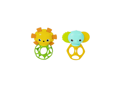 OBALL kramtukas Soother Pals, 2 dizainai