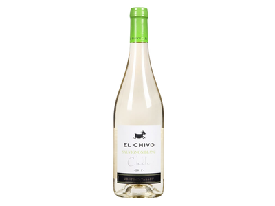 Baltas sausas vynas EL CHIVO SAUVIGNON, 0,75l