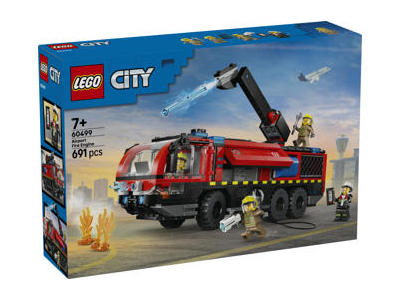 LEGO konstruktorius Oro uosto ugniagesių sunkvežimis 60499