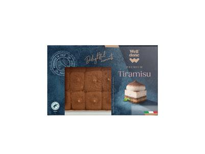 Tiramisu WELL DONE PREMIUM, 500 g