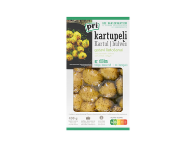 Virtos bulvės su krapais, 430 g