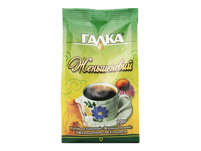 Tirpus cikorijų gėr. su ženšeniu GALCA, 100 g