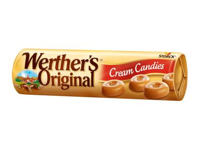 Grietininiai ledinukai WERTHER'S ORIGINAL, 50 g