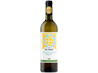 Baltasis sausas vynas SOL VINEUS CHARDONNAY (12%) 0,75 l