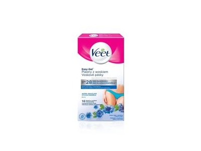 Depiliacinio vaško juostelės VEET Professional bikinio sričiai, 16 vnt.